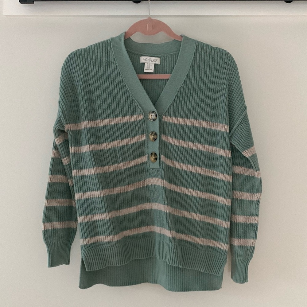 XS Rachel Zoe Button Sweater